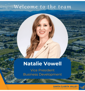 Natalie VP announcement